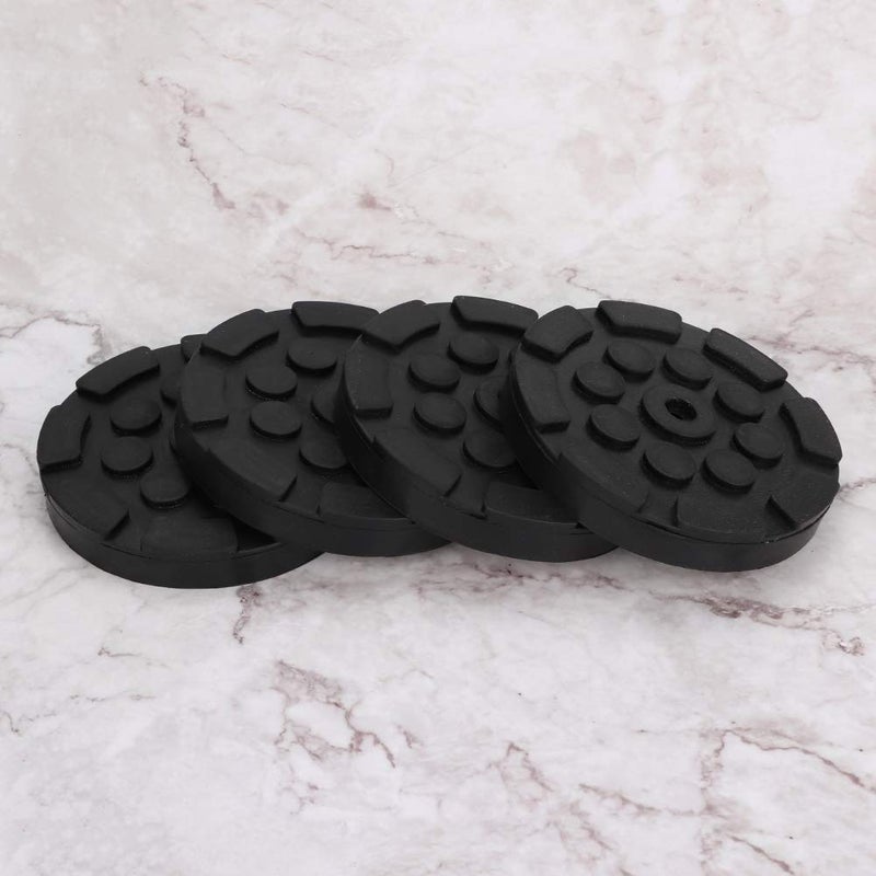 Suuonee 4PCS Round Rubber Arm Pads for Car Lifting Jack Stands and Floor Jacks Universal Fit Auto Truck SUV Weight Distribution Accessories - Image 5